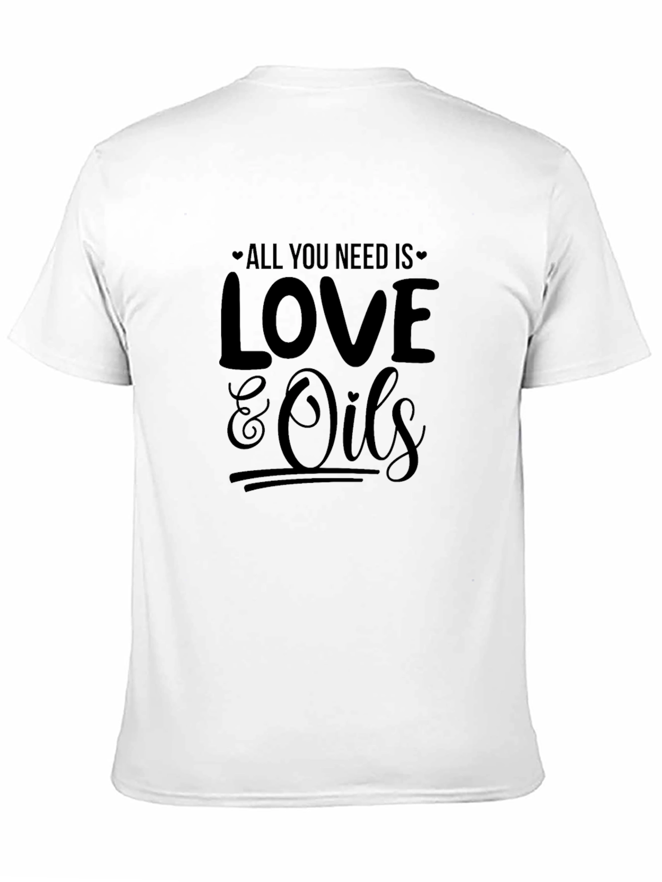 Black Love & Oils Graphic Tee view 11