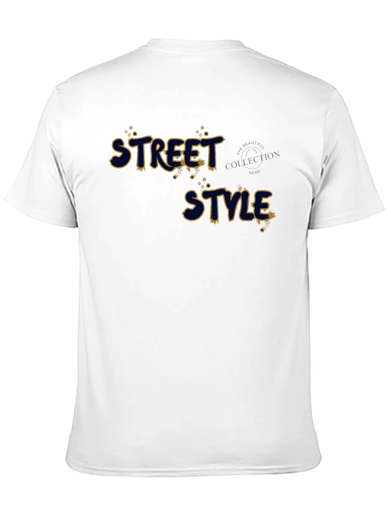 Black Street Style Graphic Print Black T-Shirt view 11