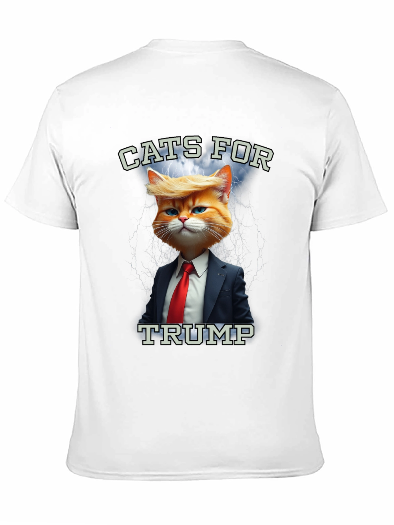 Black Cats for Trump T-Shirt view 11