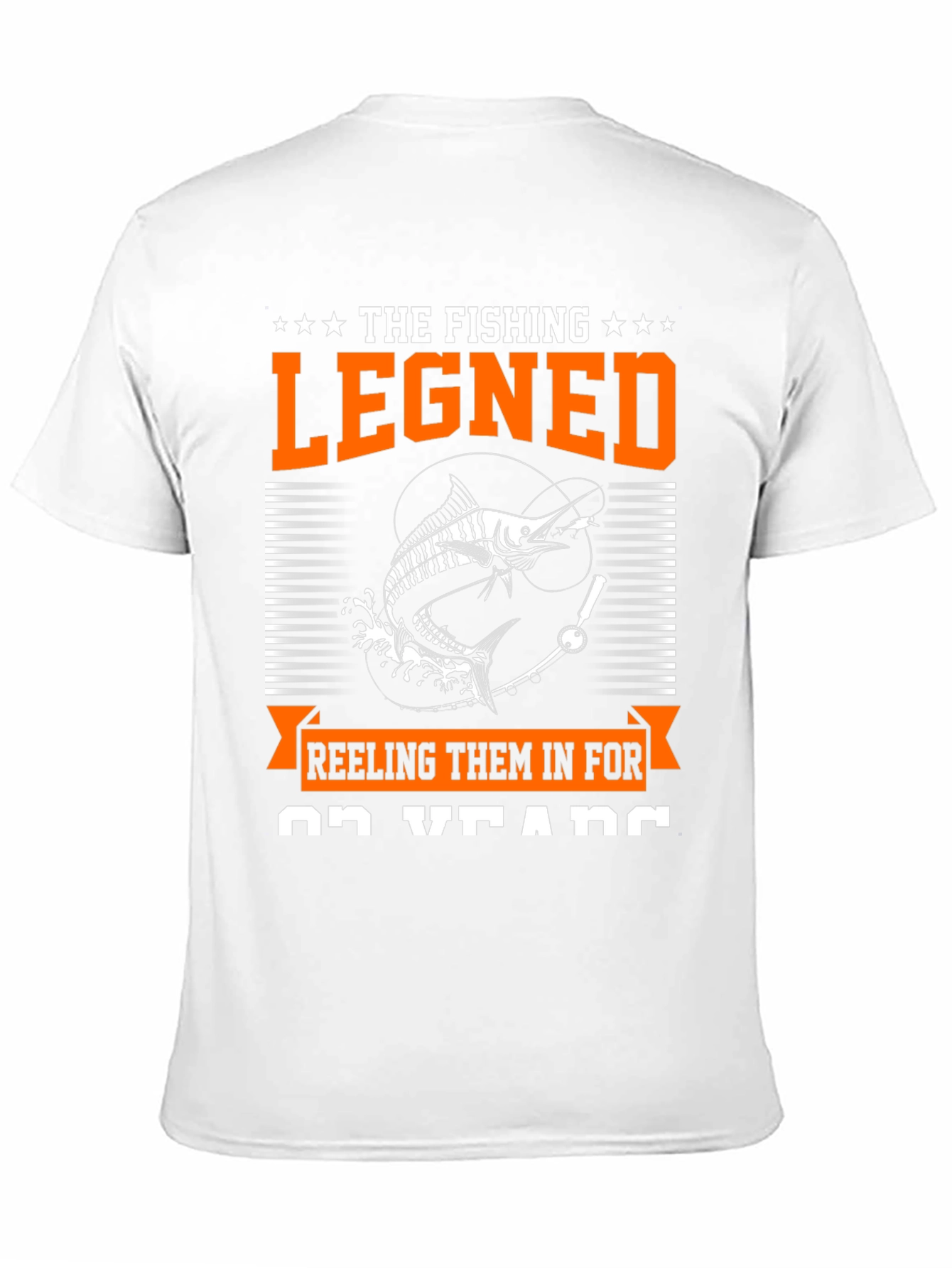 Black The Fishing Legned T-Shirt - Angler's Pride view 11