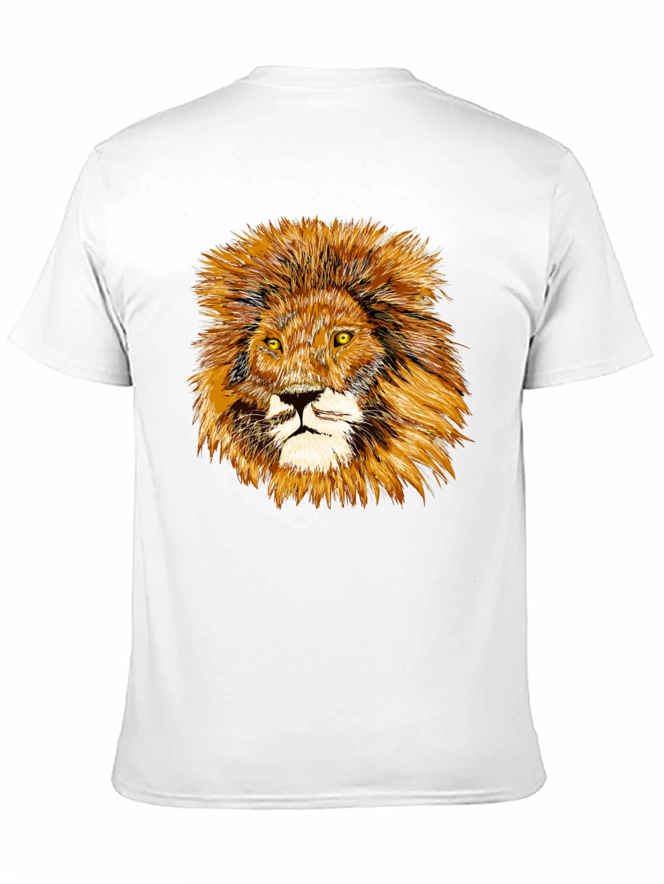 Black Lion Graphic Tee - Black Cotton Comfort view 11