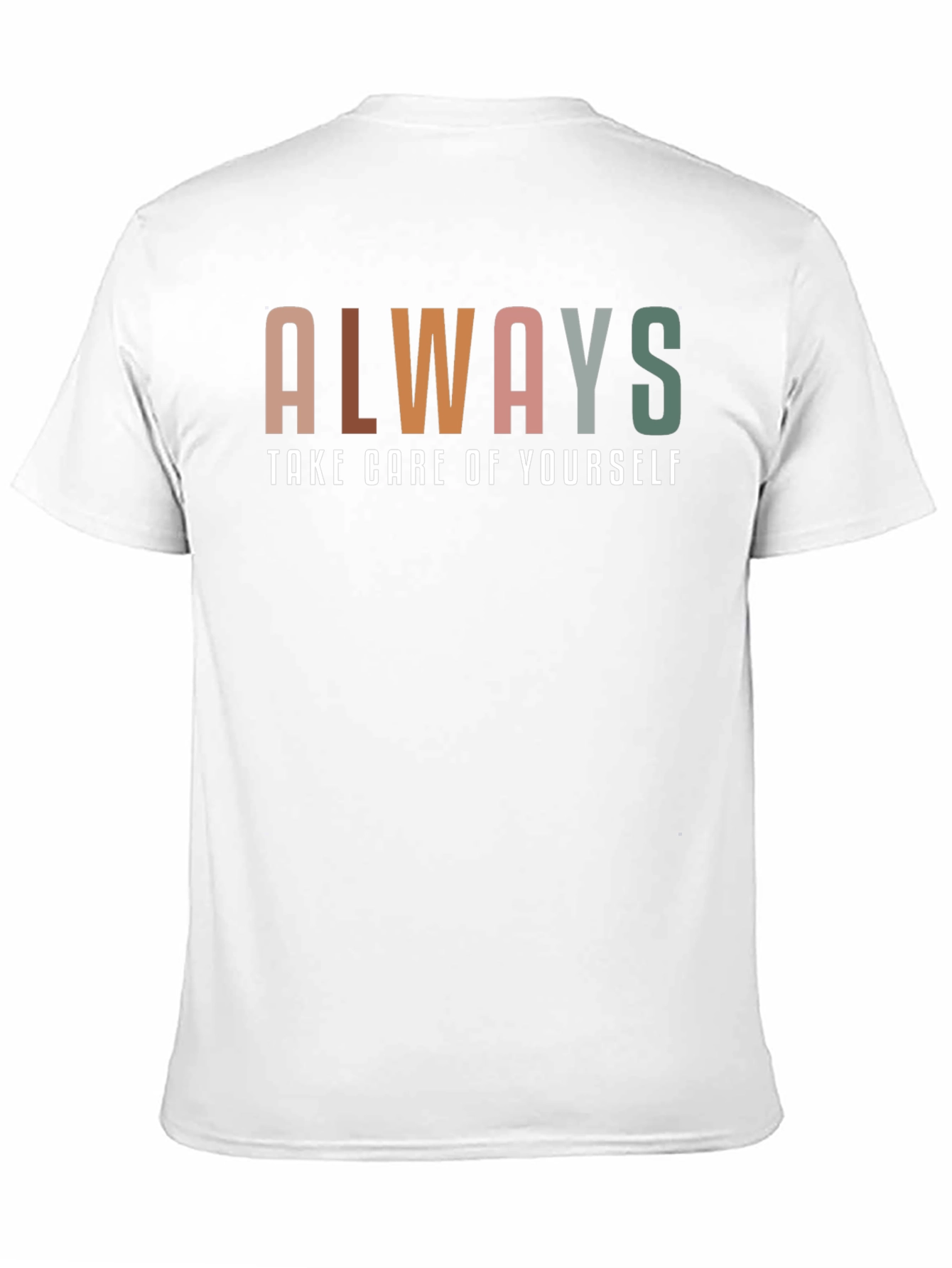 Black Always Take Care of Yourself Graphic Tee view 11