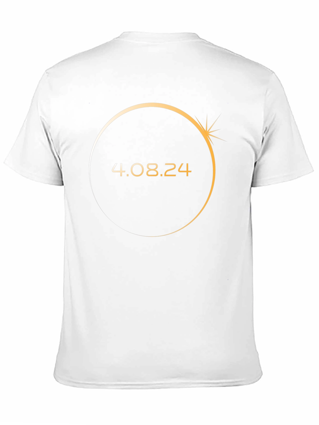 Black Total Solar Eclipse 2024 T-Shirt view 11
