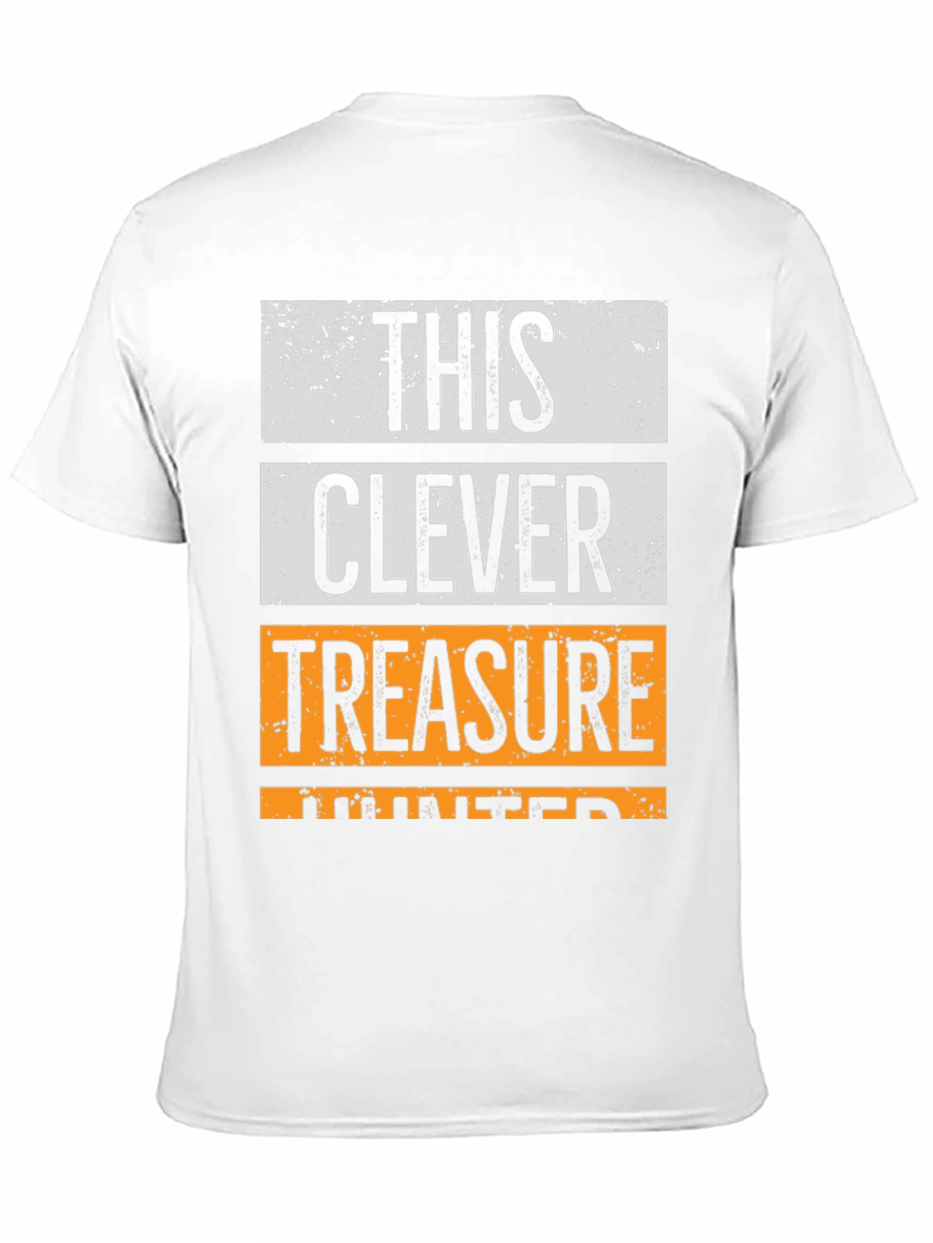 Black This Clever Treasure Hunter Black T-Shirt view 11