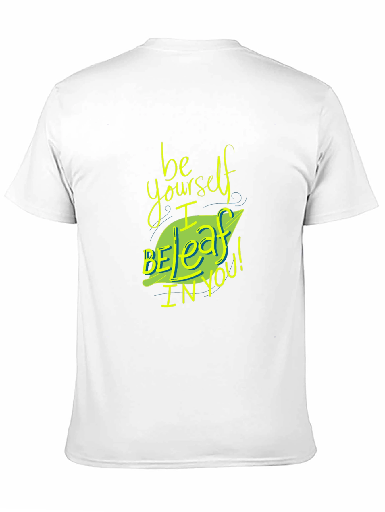 Black Be Yourself I Beleaff In You T-Shirt view 11