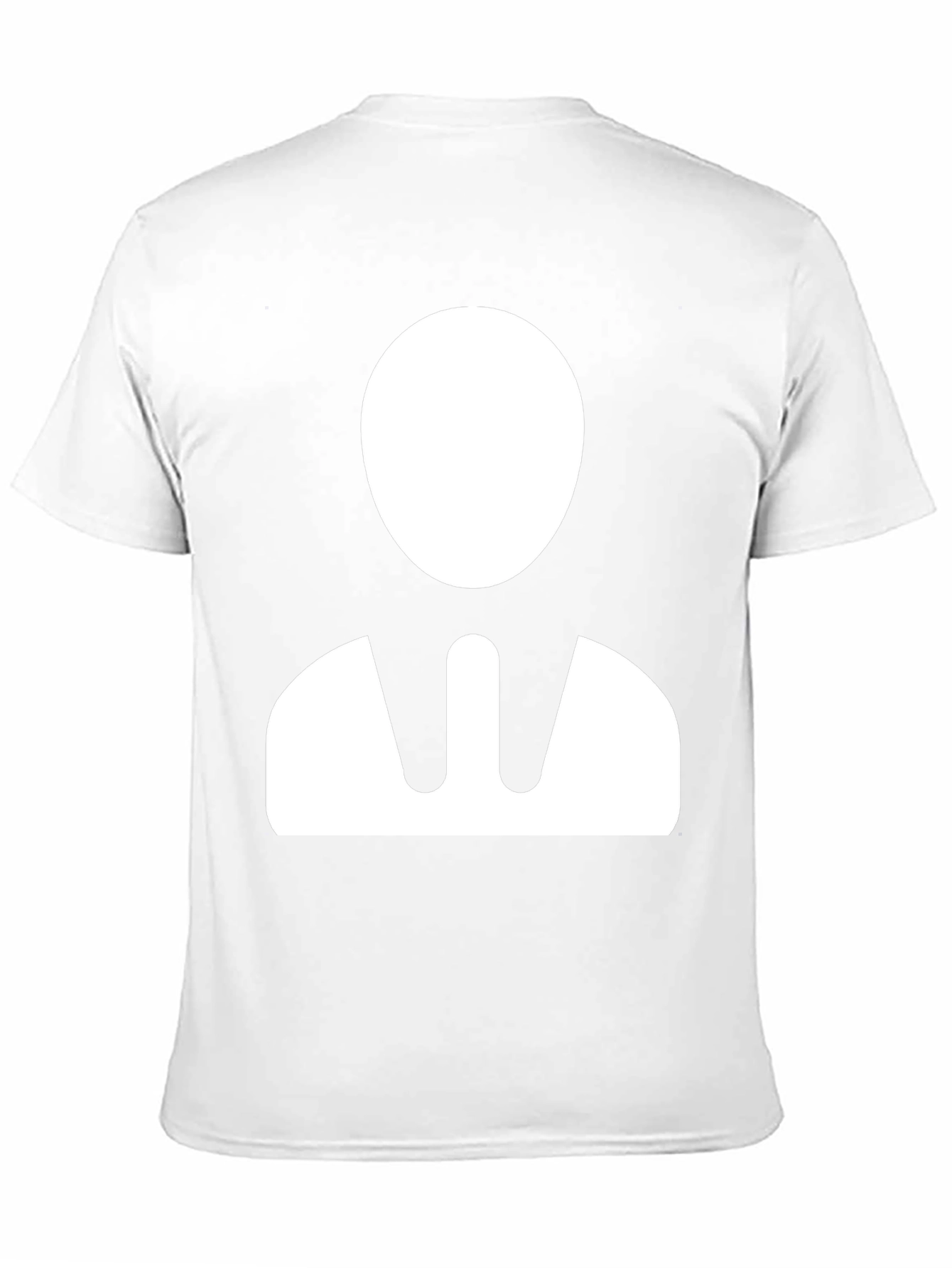 Black Minimalist Business Man Graphic T-Shirt view 11