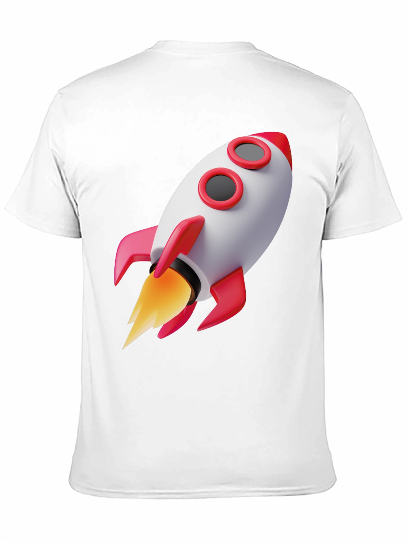 Black Rocket Graphic Tee - Blast Off in Style! view 11