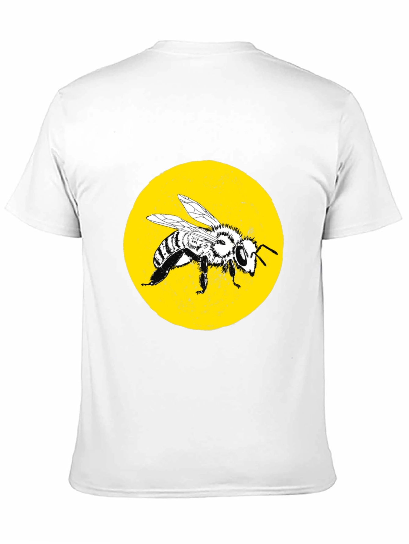 Bee Graphic Tee - Stylish Black Cotton T-Shirt - 11