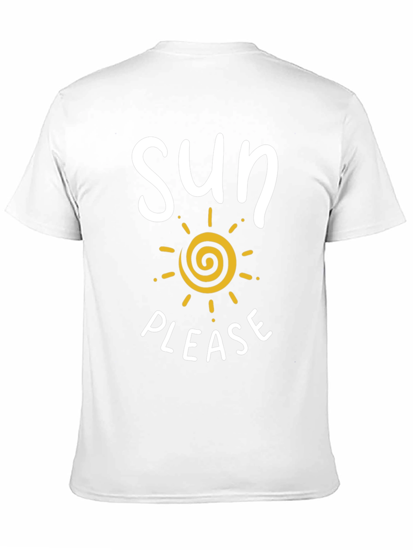 Black Sun Please Graphic Tee - Black Cotton T-Shirt view 11