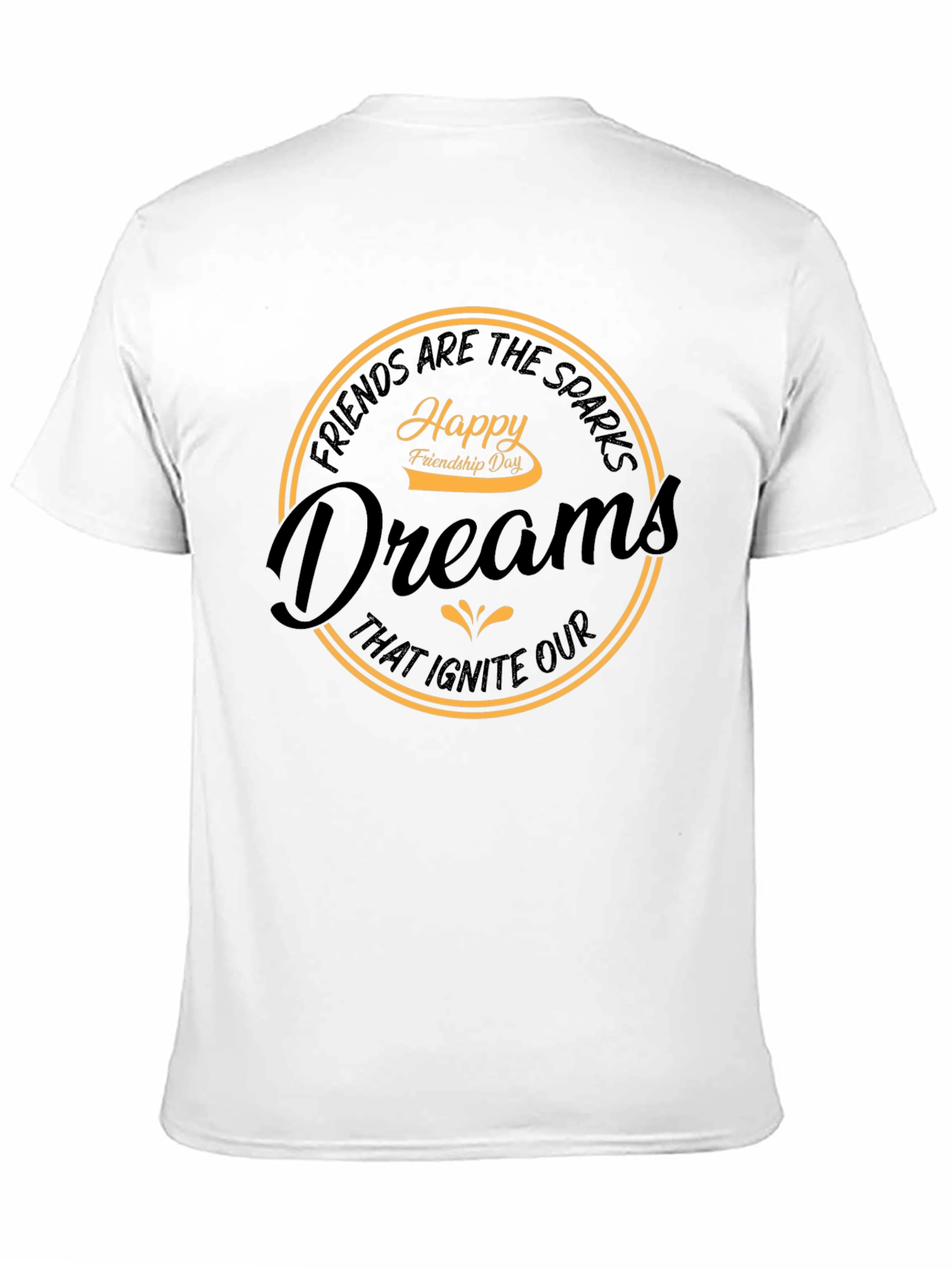 Black Friendship Day Dreams Graphic Tee view 11