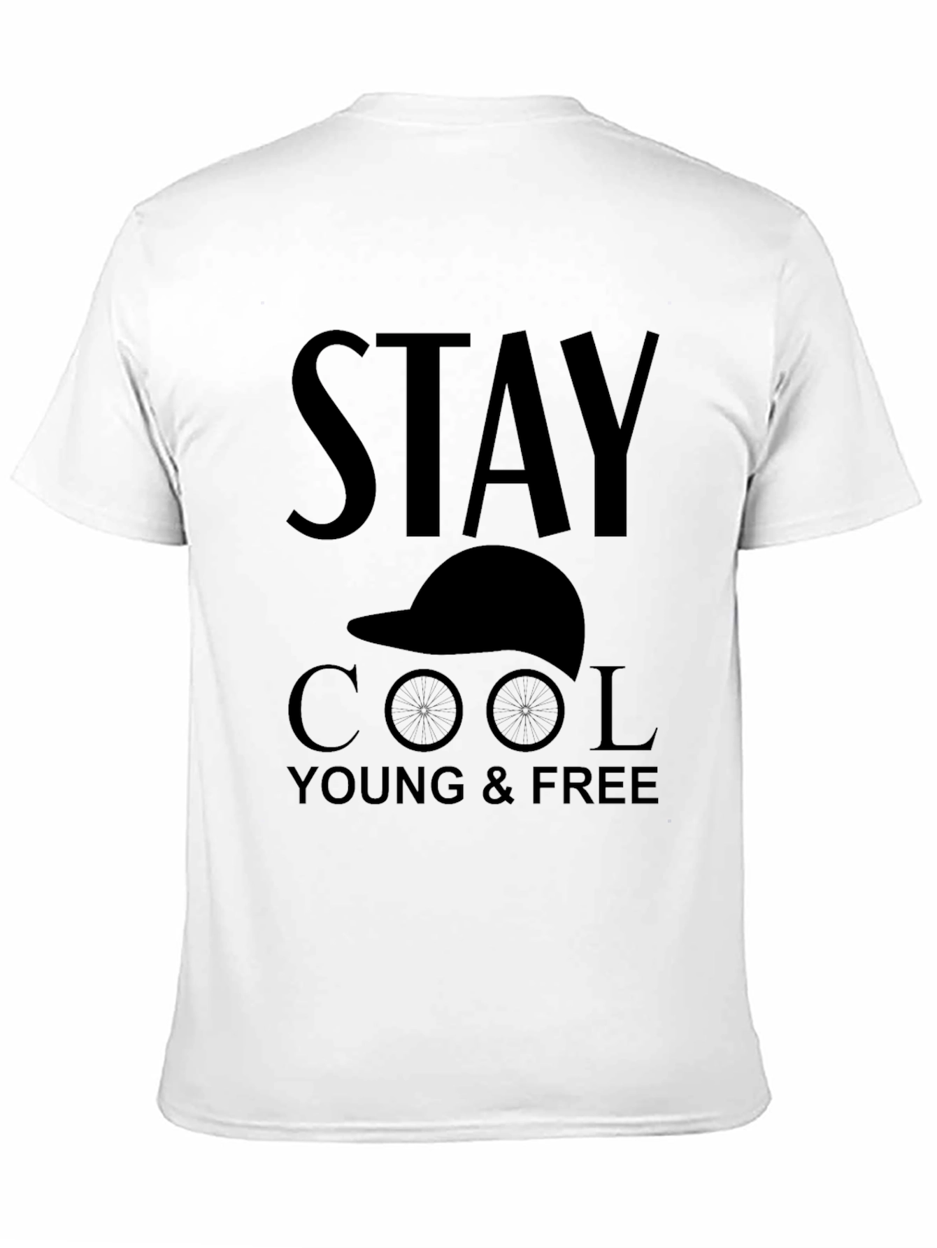 Stay Cool Young & Free Graphic Tee - Unisex - 11