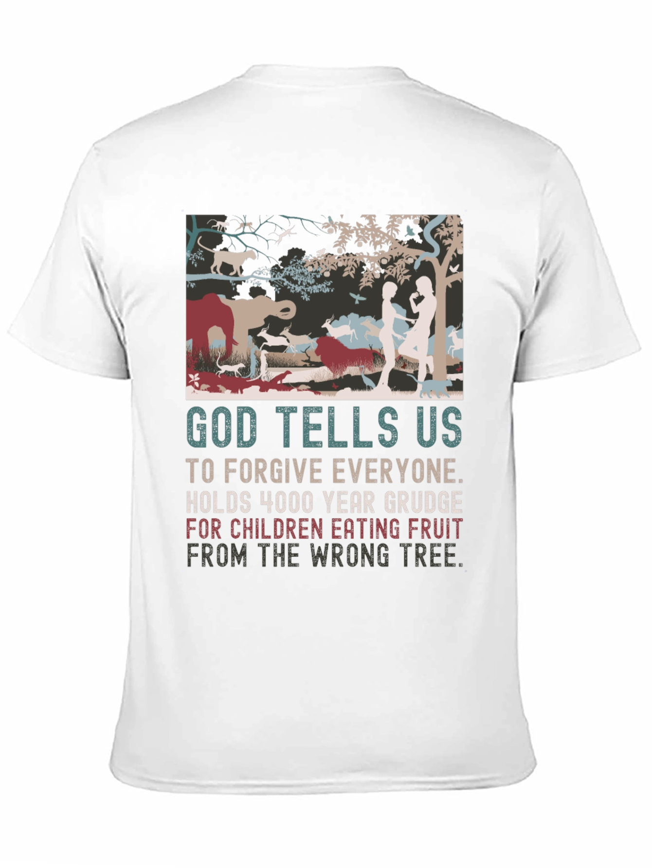 Black God Tells Us T-Shirt view 11