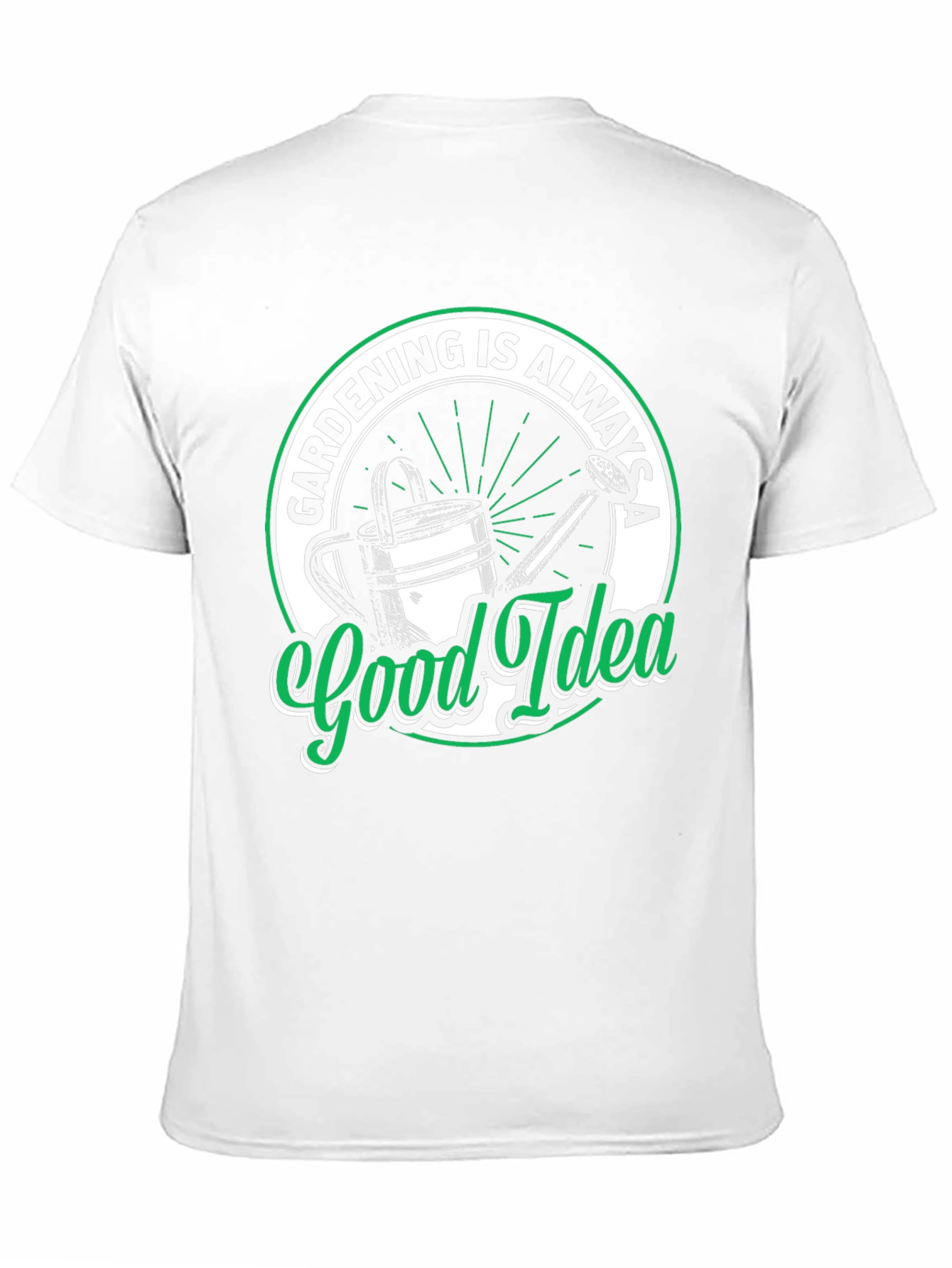 Black Gardening is Always a Good Idea T-Shirt view 11