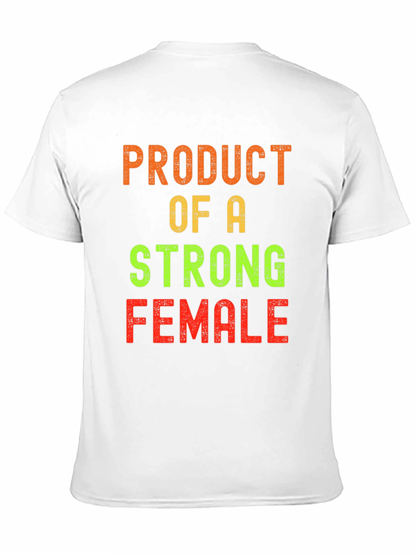 Black Product of a Strong Female Black T-Shirt view 11