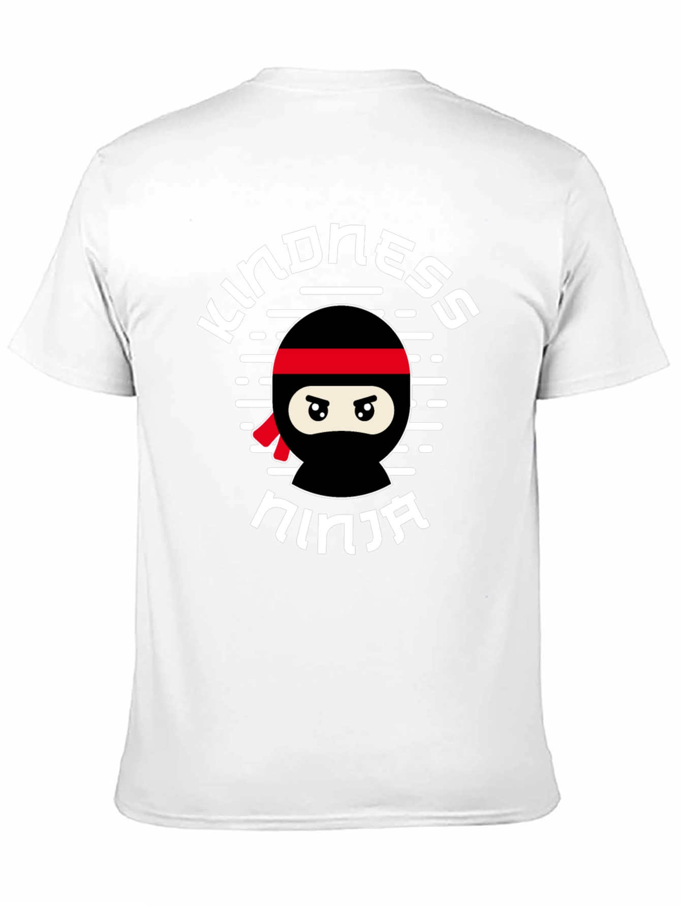 Black Kindness Ninja Graphic Tee - Black view 11
