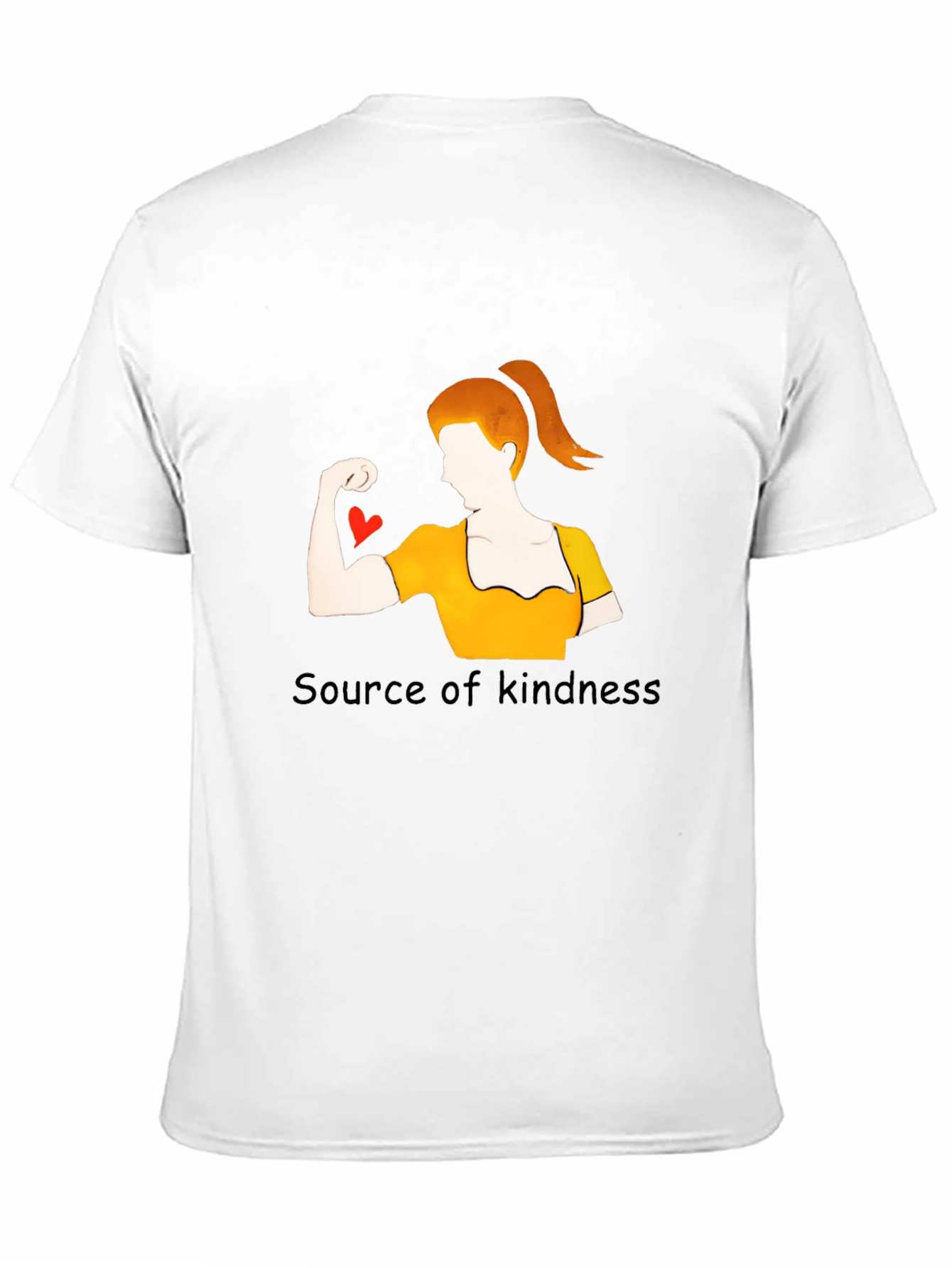 Black Kindness Strength T-Shirt view 11