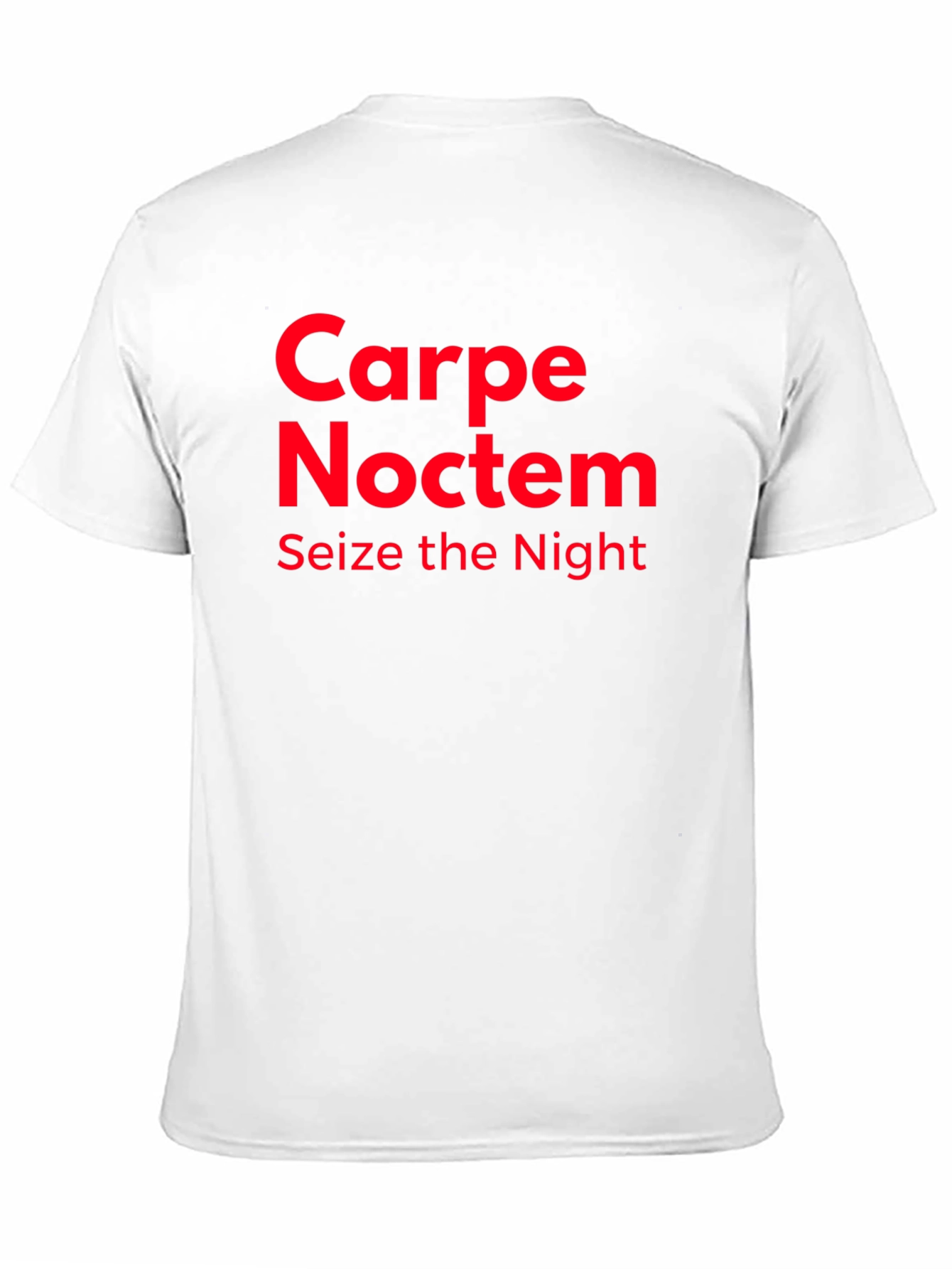 Black Carpe Noctem Graphic T-Shirt - Seize the Night! view 11