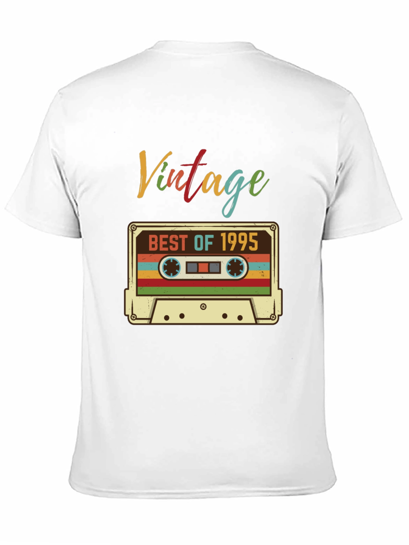 Black Vintage 1995 Cassette T-Shirt view 11