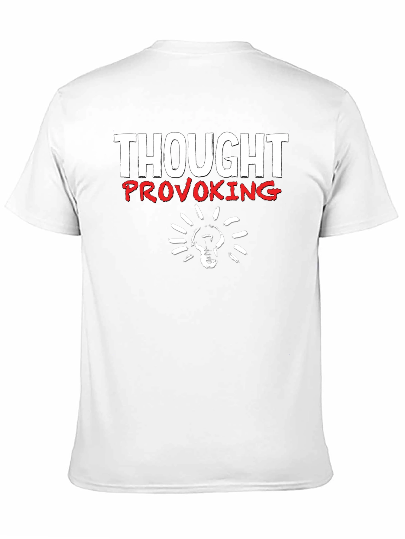 Black Thought Provoking Graphic T-Shirt - Soft Cotton Blend view 11