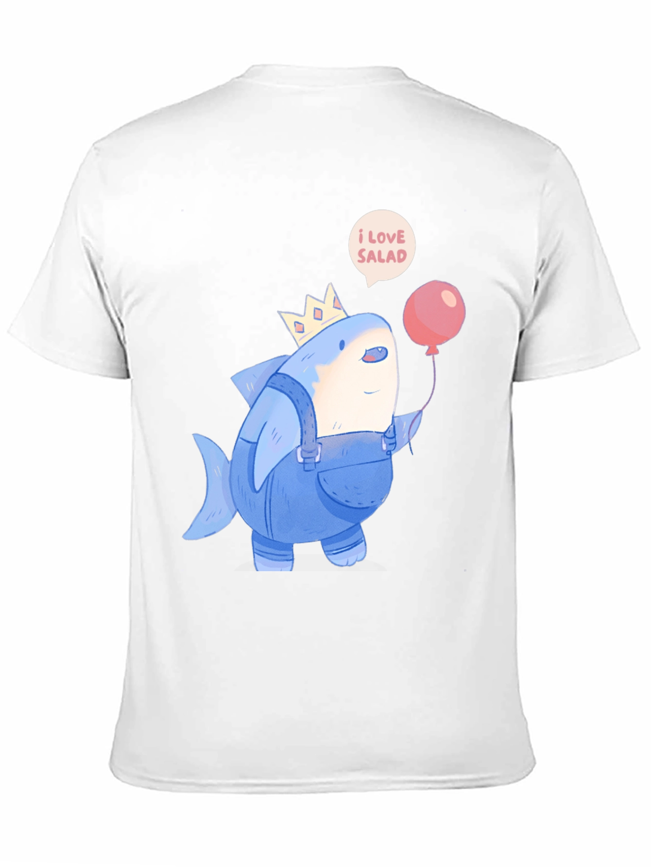 I Love Salad Shark T-Shirt - 11