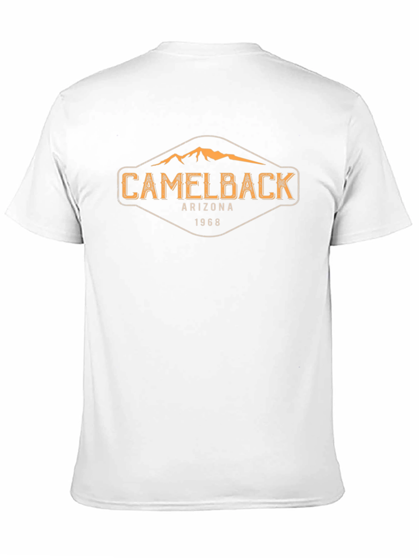 Black Camelback Arizona 1968 Black T-Shirt view 11