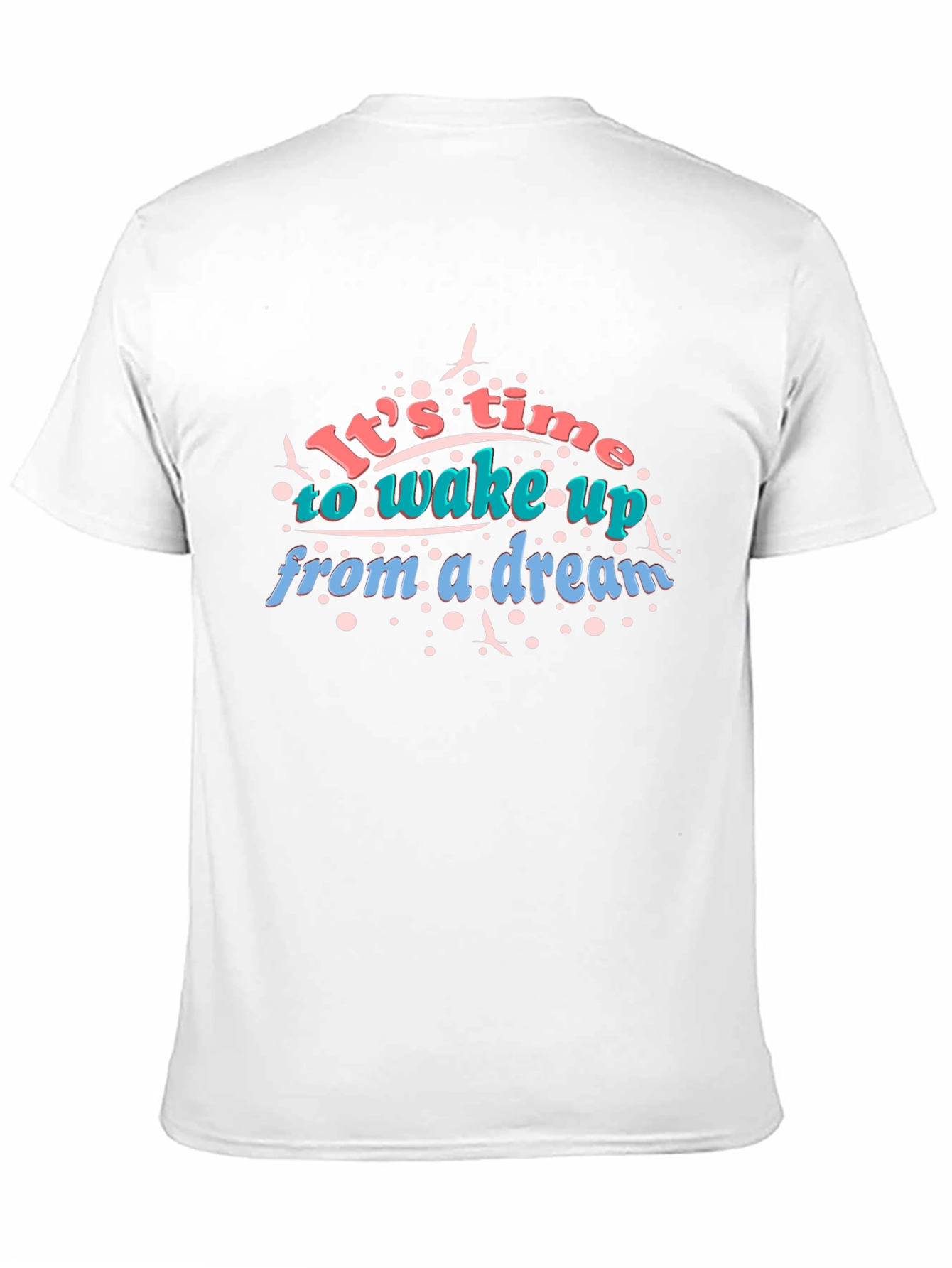 Black It's Time to Wake Up Graphic T-Shirt view 11
