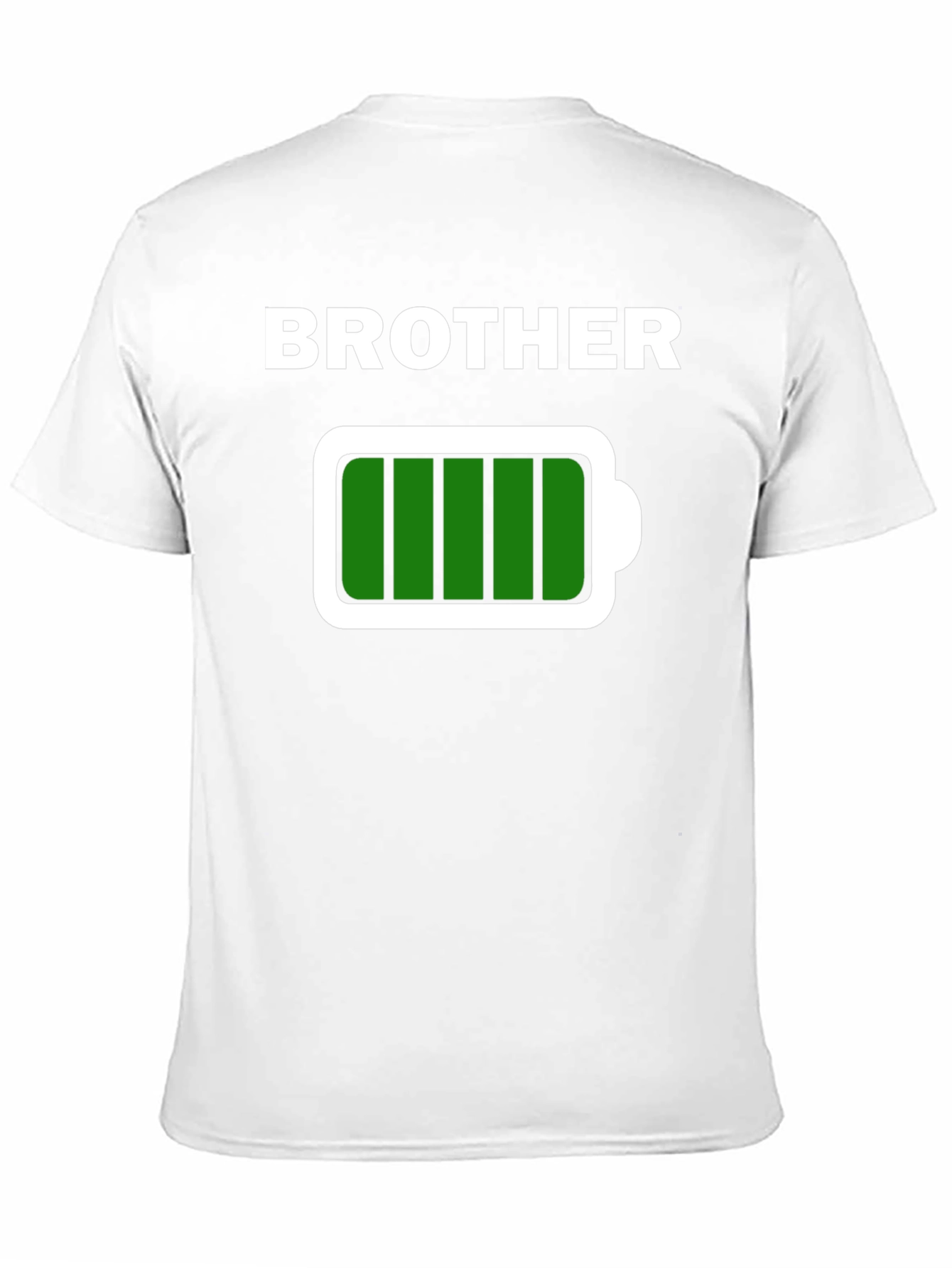 Black Brother Full Battery T-Shirt - Black view 11