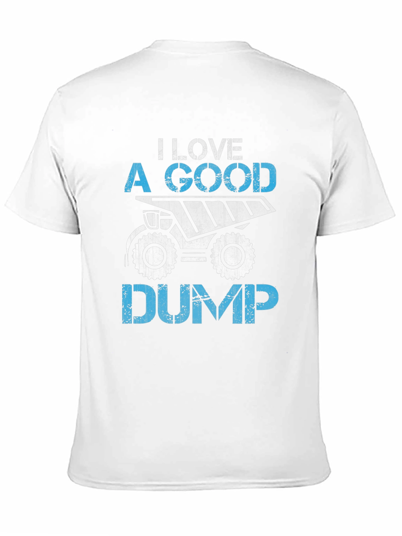 Black I Love A Good Dump Truck Graphic T-Shirt view 11