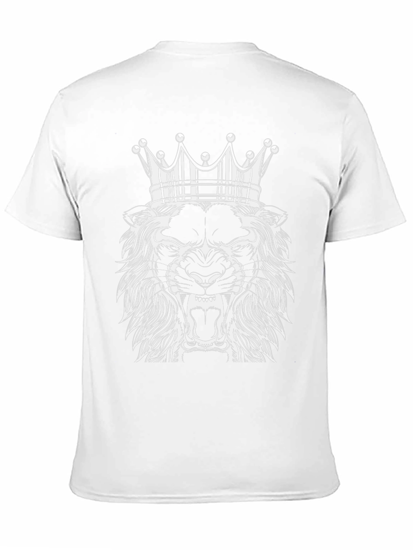 Black Lion King Graphic Tee - Black T-Shirt view 11