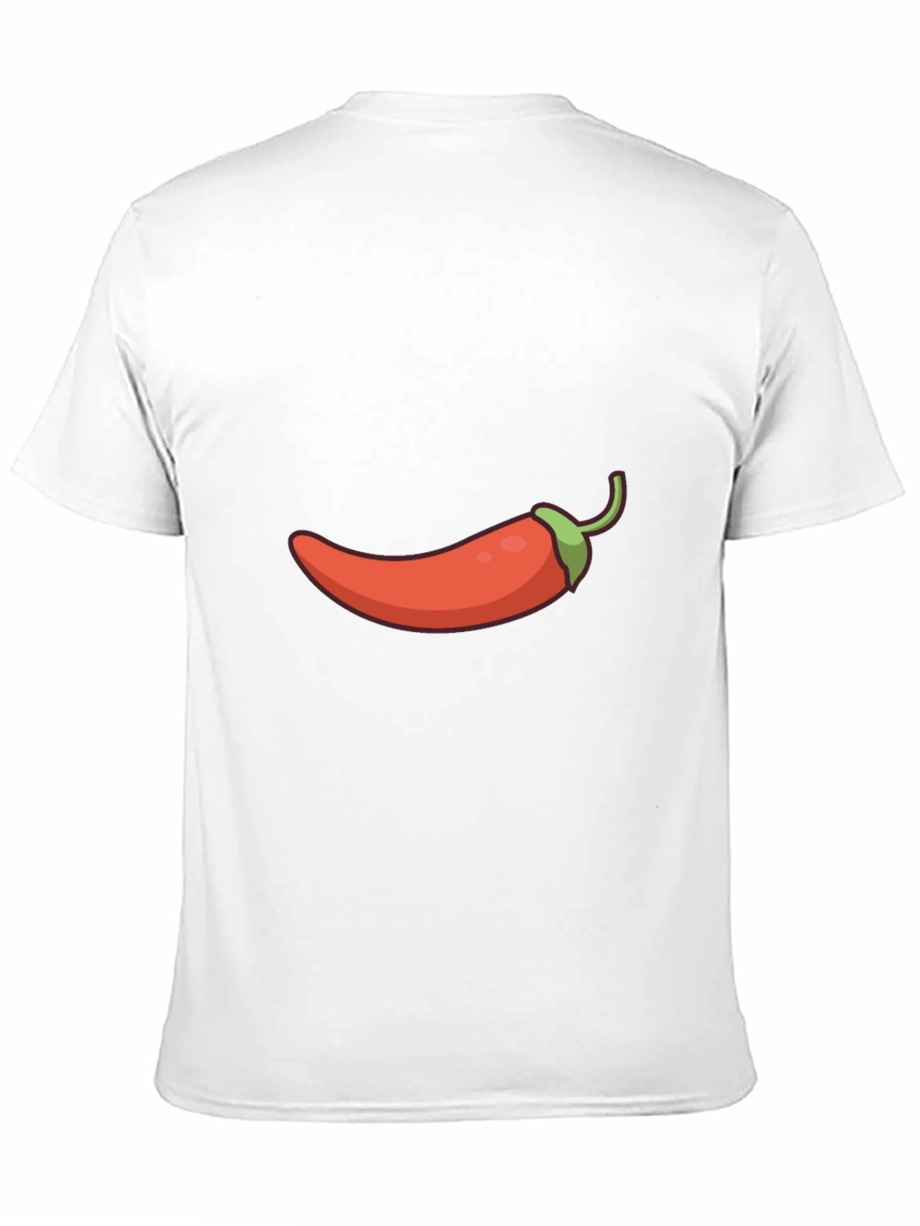 Black Chili Pepper Graphic Tee - Spicy Style Statement view 11