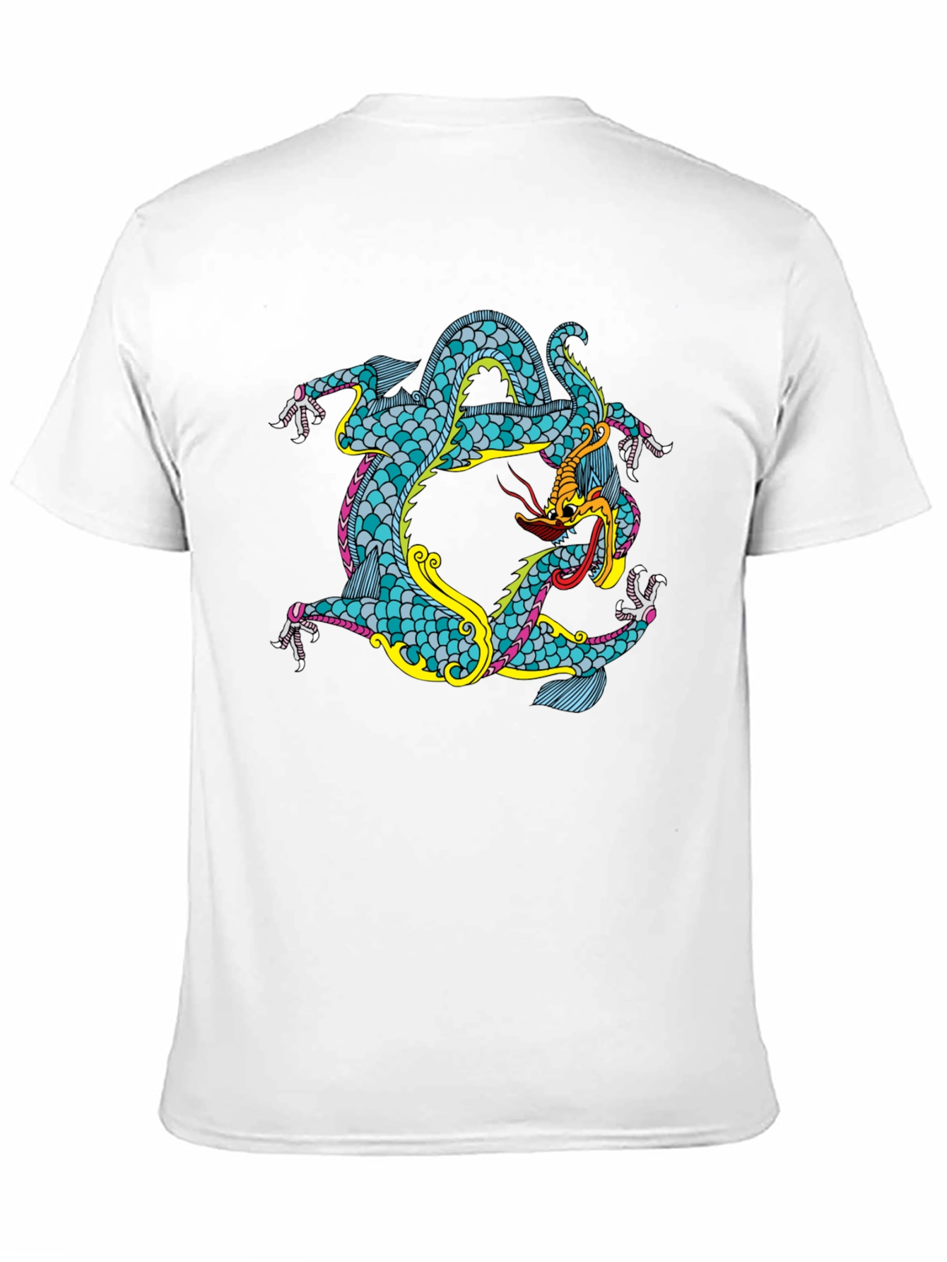 Black Dragon Graphic Black T-Shirt view 11