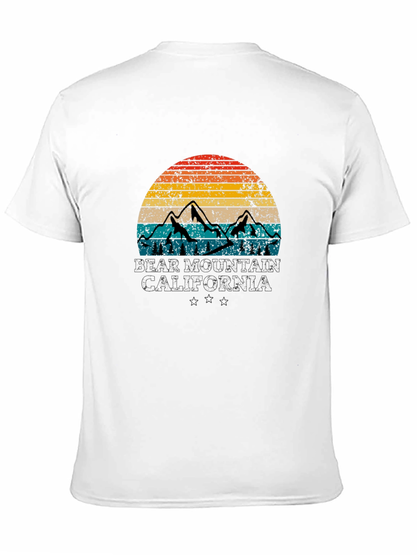 Black Bear Mountain California T-Shirt, Graphic Tee view 11