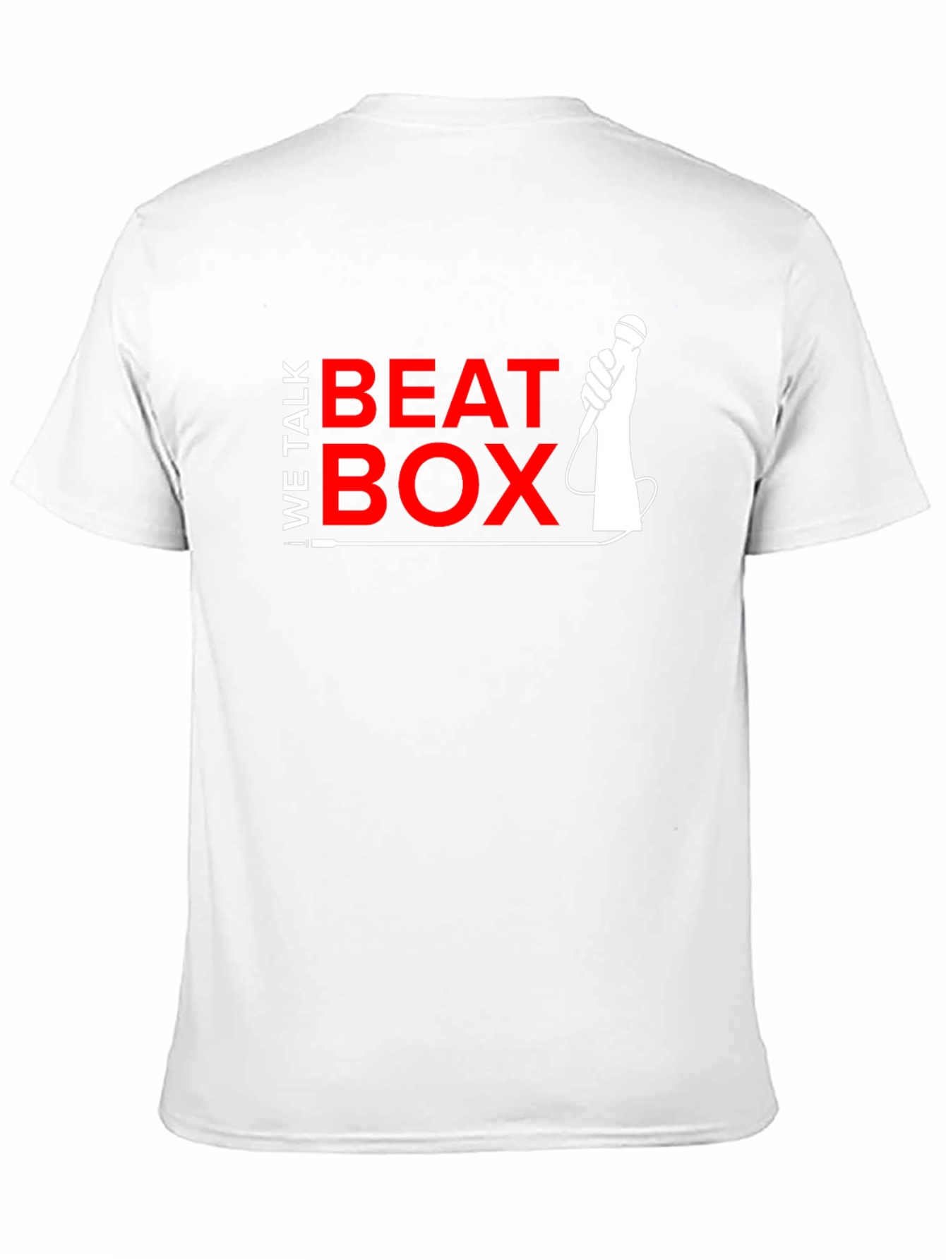 Black We Talk Beat Box Graphic T-Shirt view 11