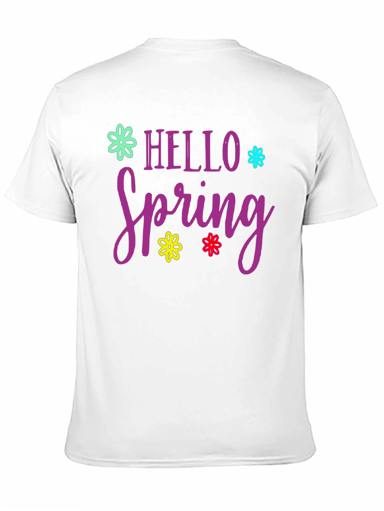 Hello Spring Graphic T-Shirt - 11