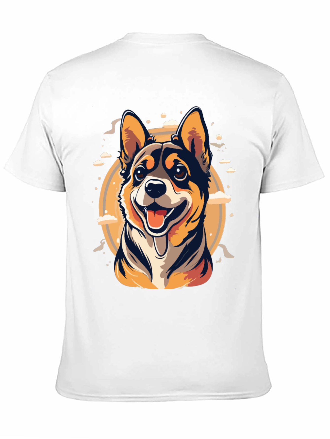 Black Dog Graphic Tee - Cute Canine Design view 11