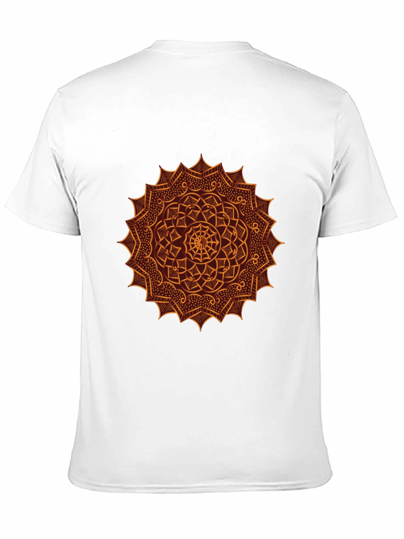 Black Mandala Graphic Tee - Black view 11