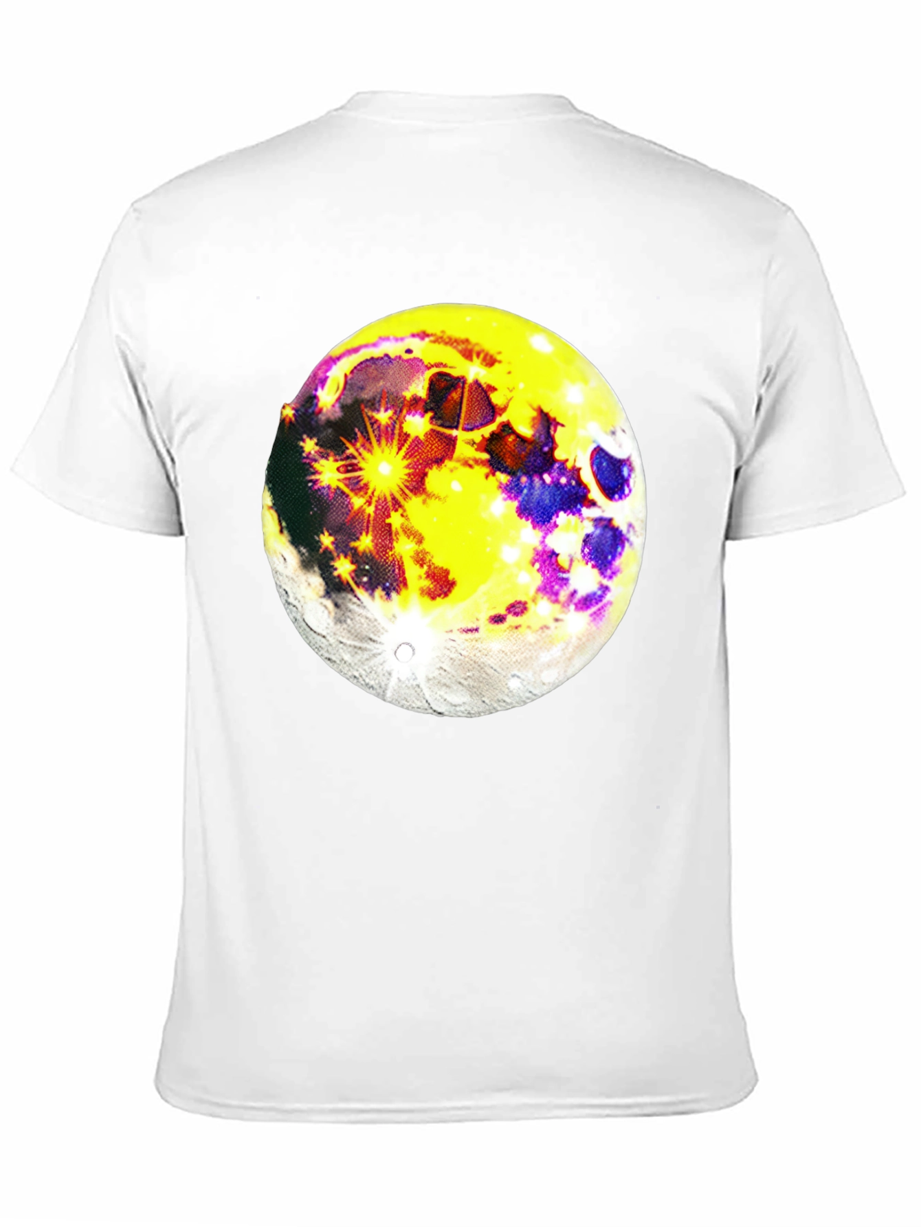 Black Moon Graphic Black T-Shirt - Celestial Style view 11