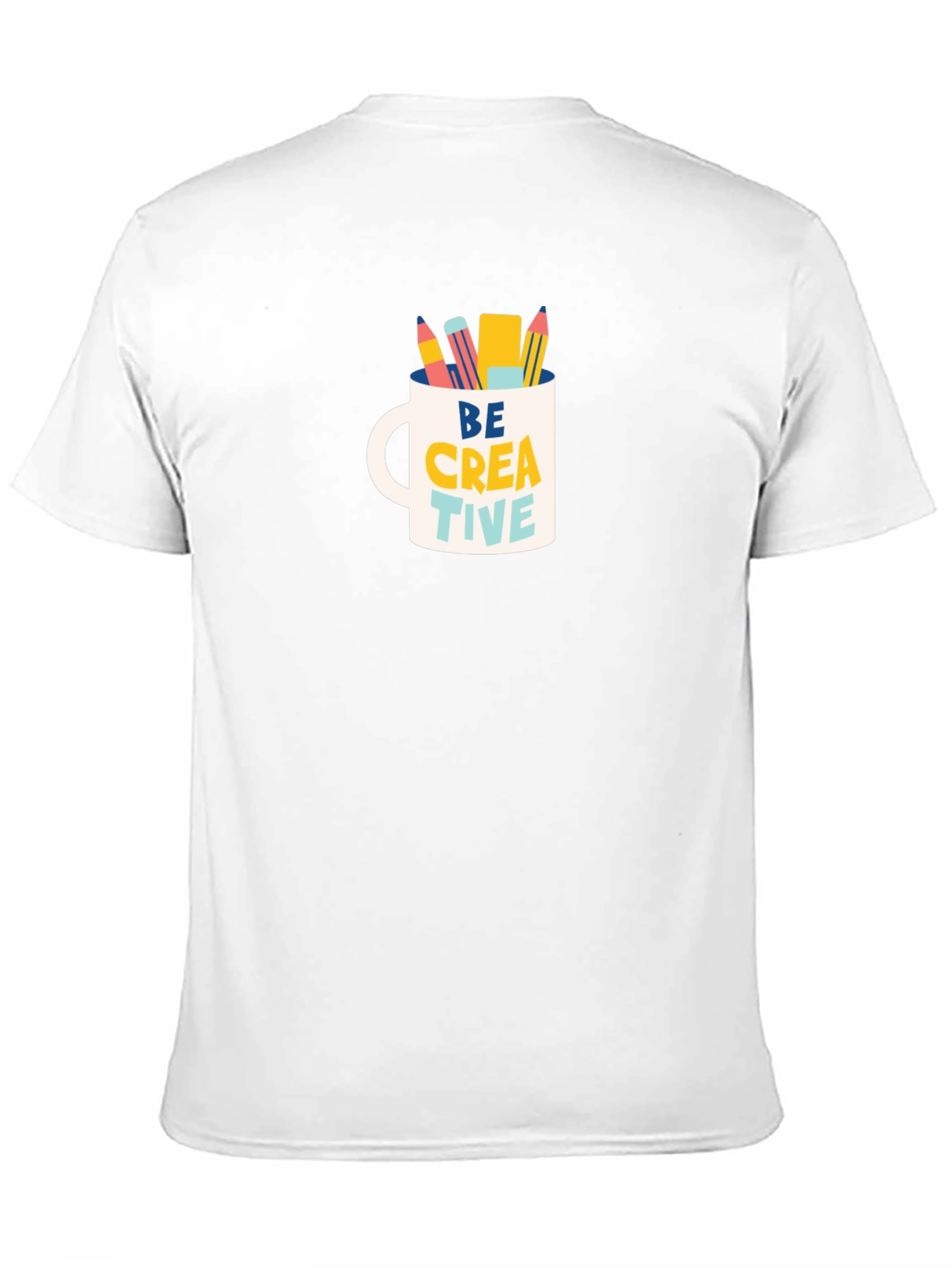 Black Be Creative Mug Graphic T-Shirt - Artist Inspiration view 11