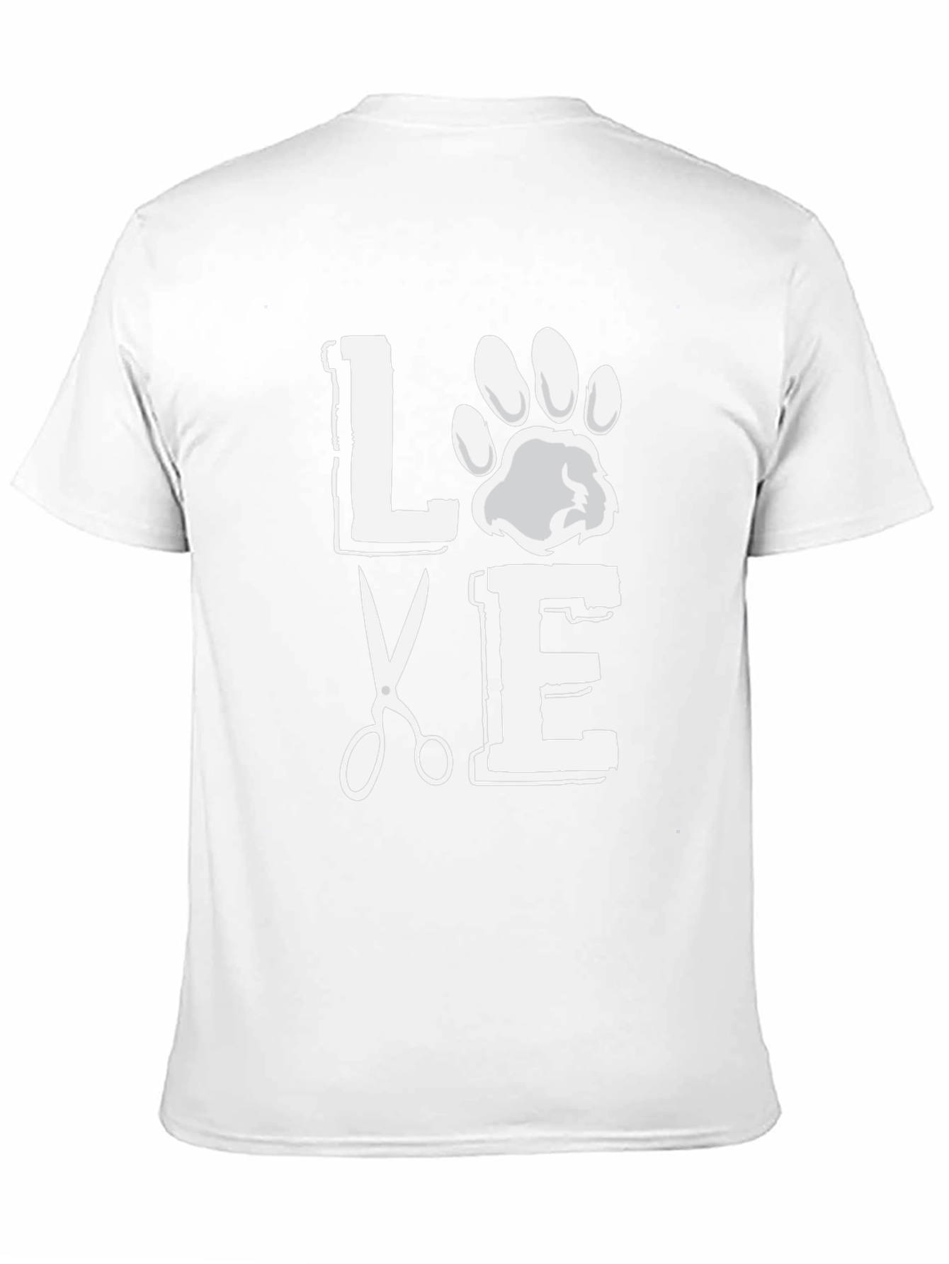 Black Love Grooming Black Graphic T-Shirt view 11