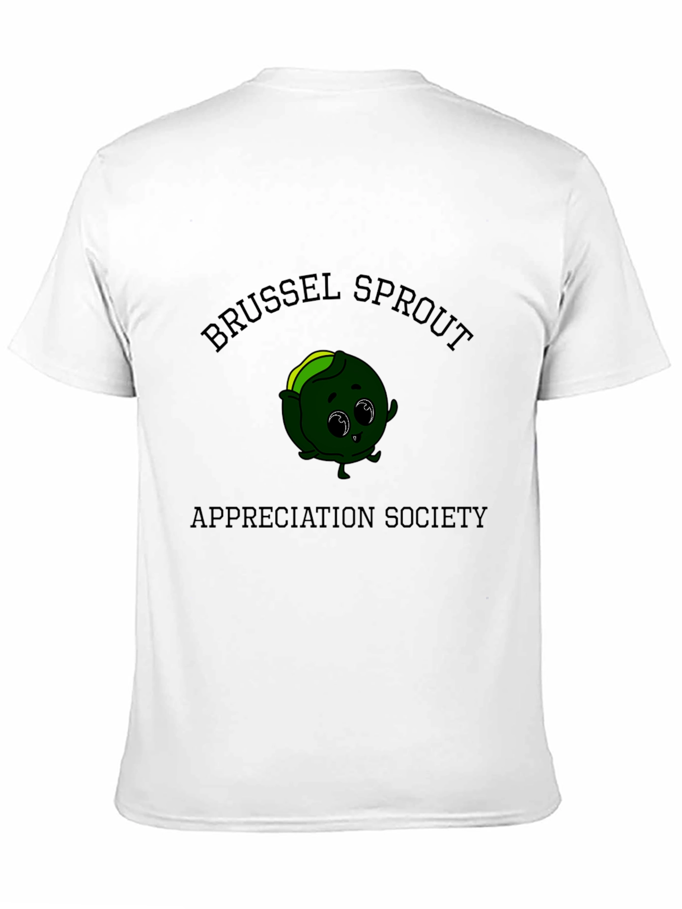 Black Brussels Sprout Appreciation Society Graphic Tee view 11