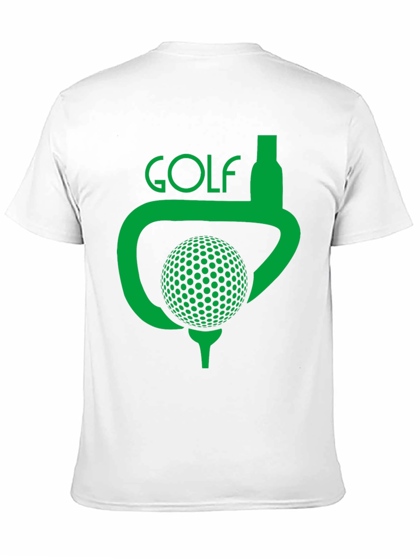 Black Golf Tee T-Shirt view 11