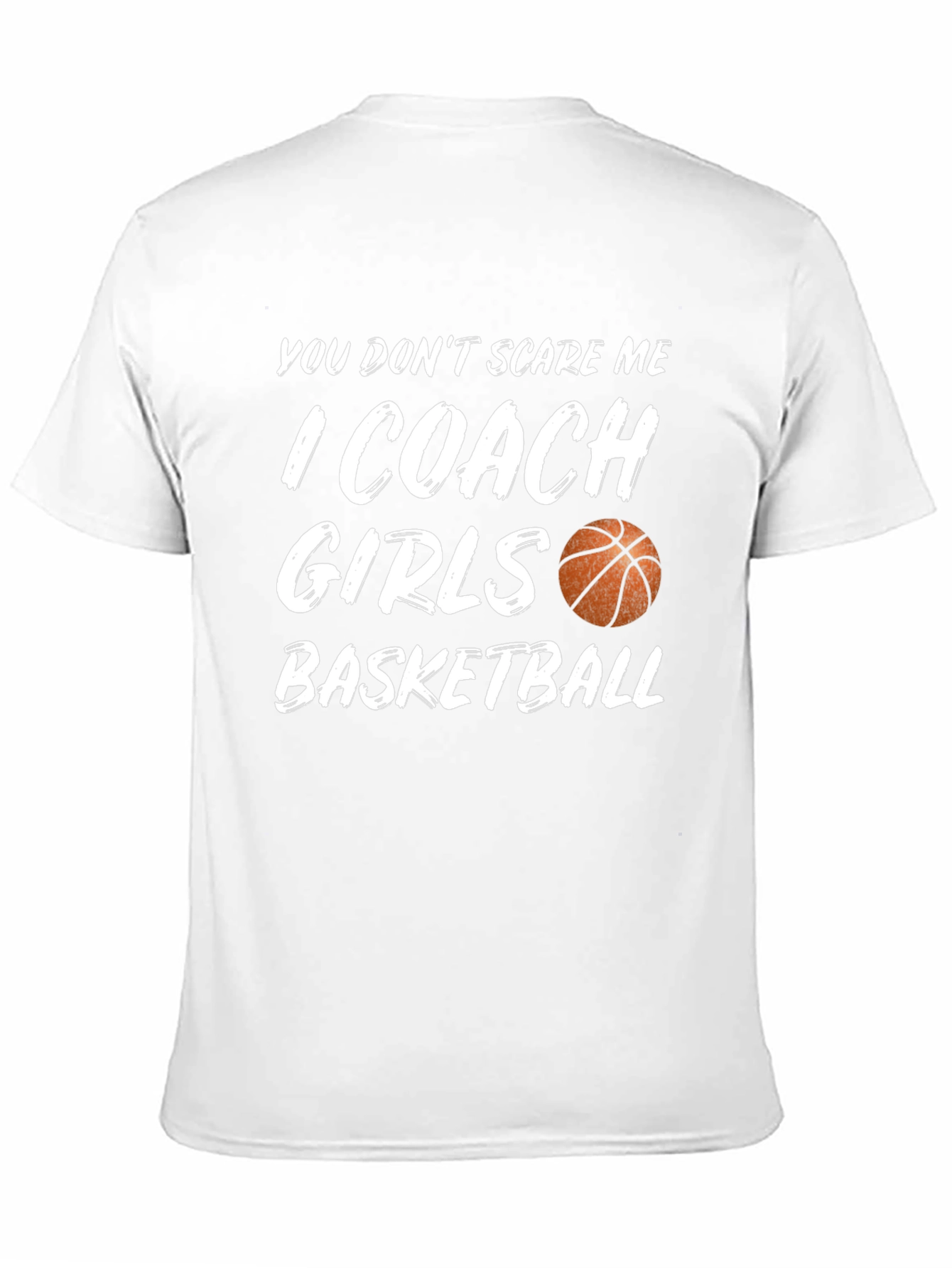 Black Basketball Coach Girls T-Shirt view 11