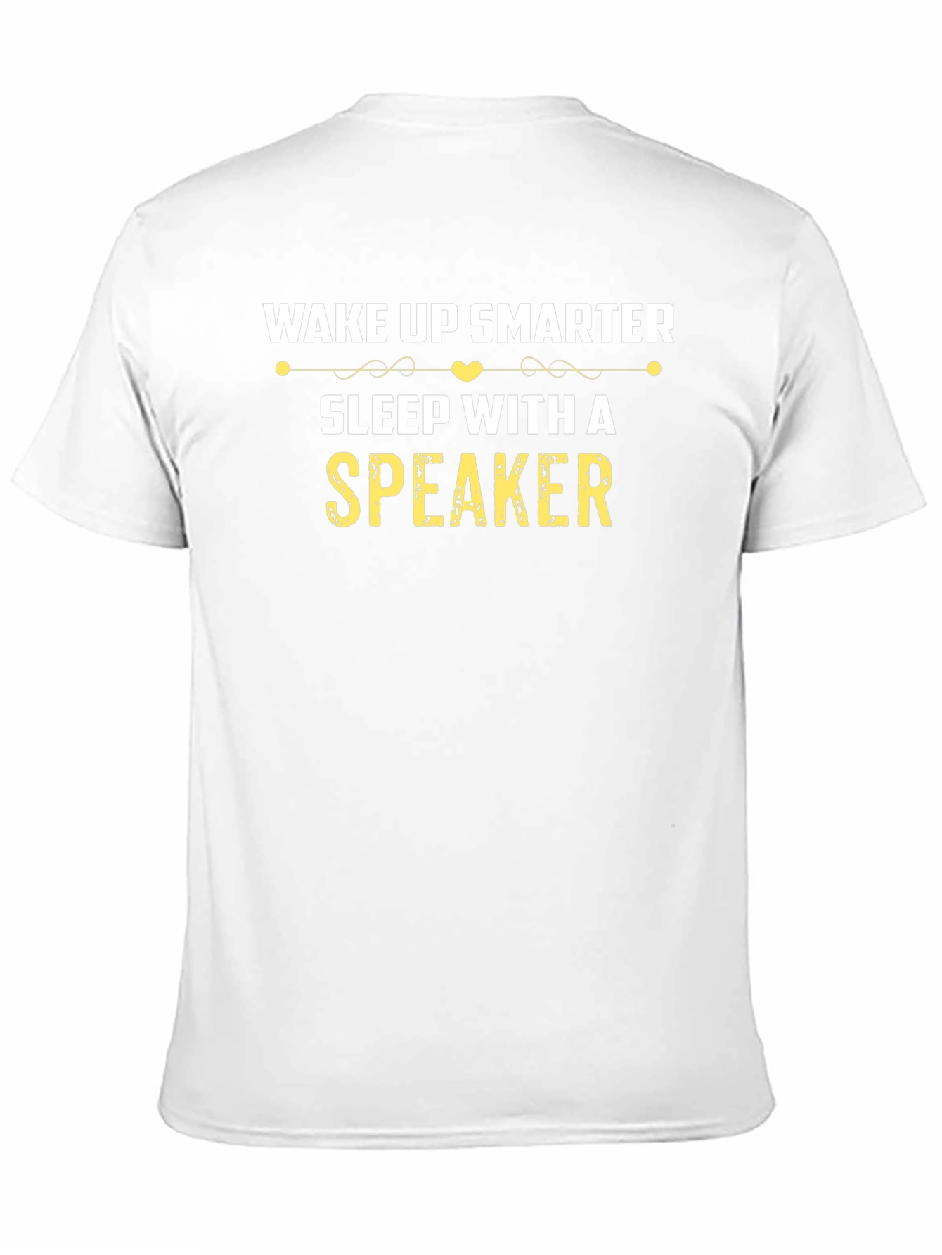 Black Wake Up Smarter Shirt, Sleep With A Speaker, Funny T-Shirt view 11
