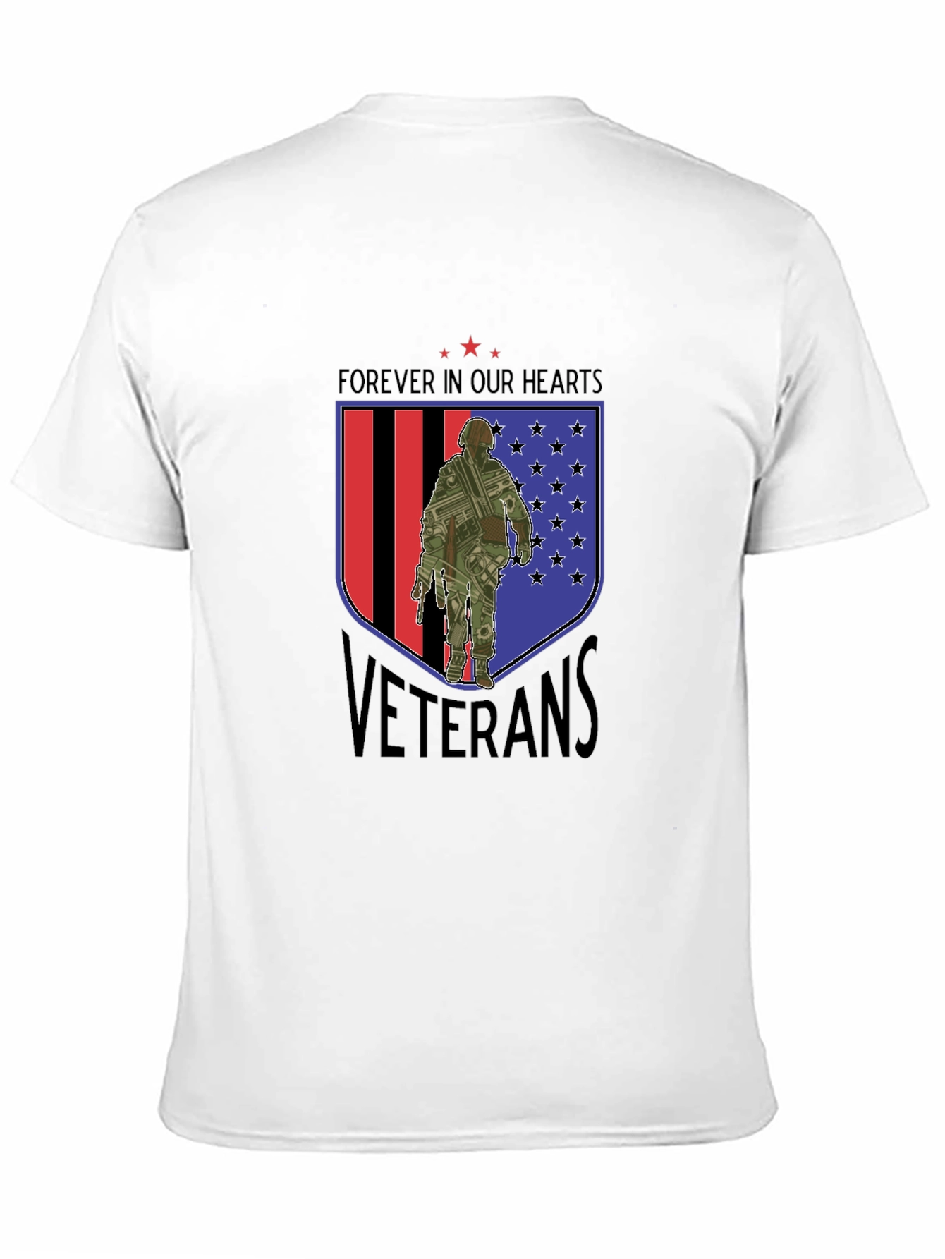 Forever In Our Hearts Veterans T-Shirt - 11