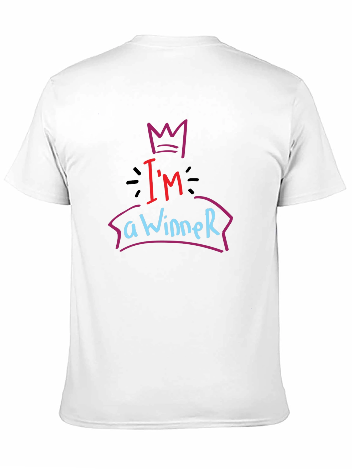 Black I'm a Winner Graphic Tee - Black T-Shirt view 11