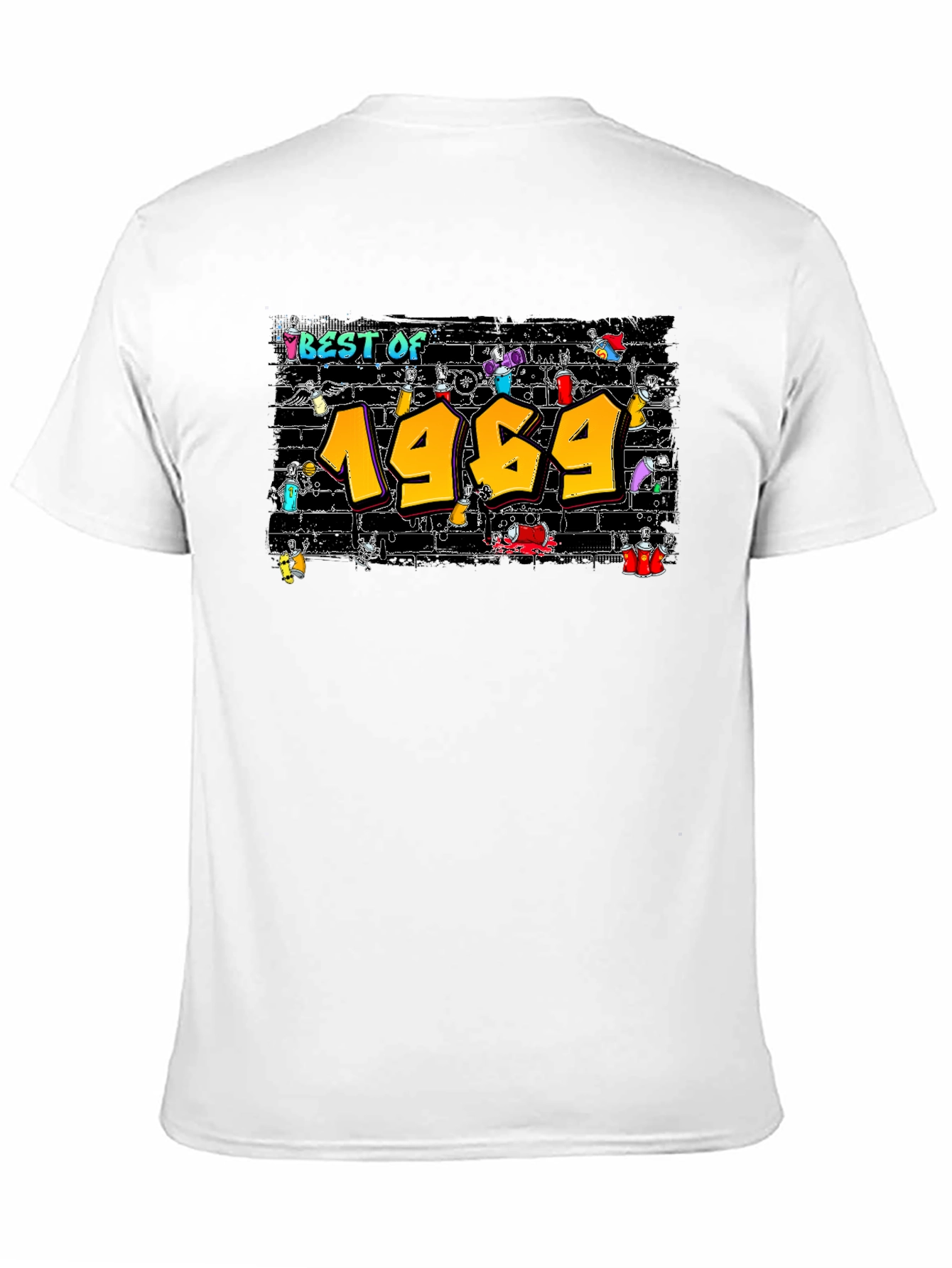 Black Best of 1969 Graphic T-Shirt view 11