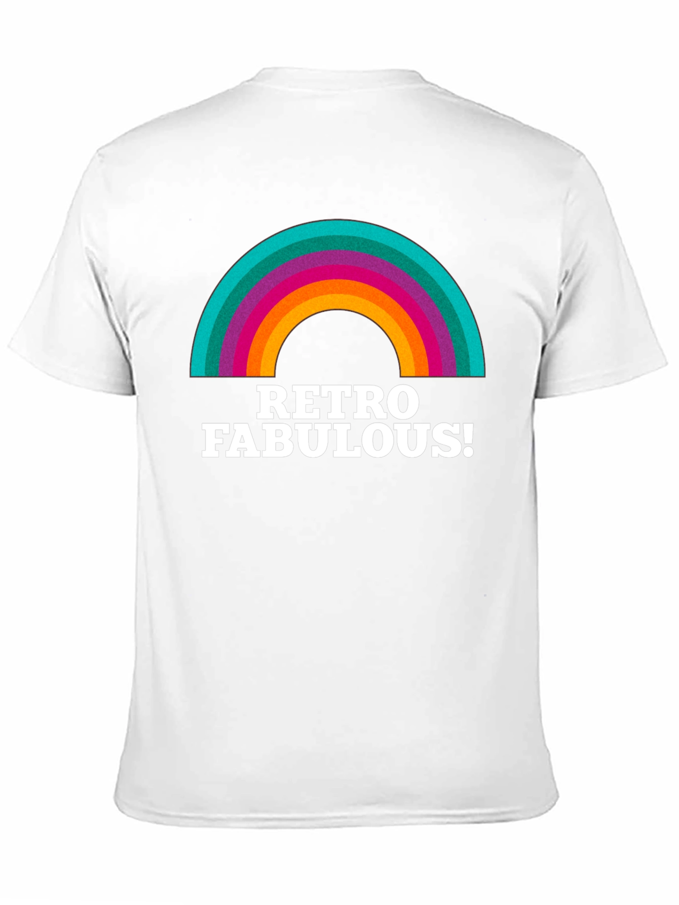 Black Retro Fabulous Graphic Tee view 11