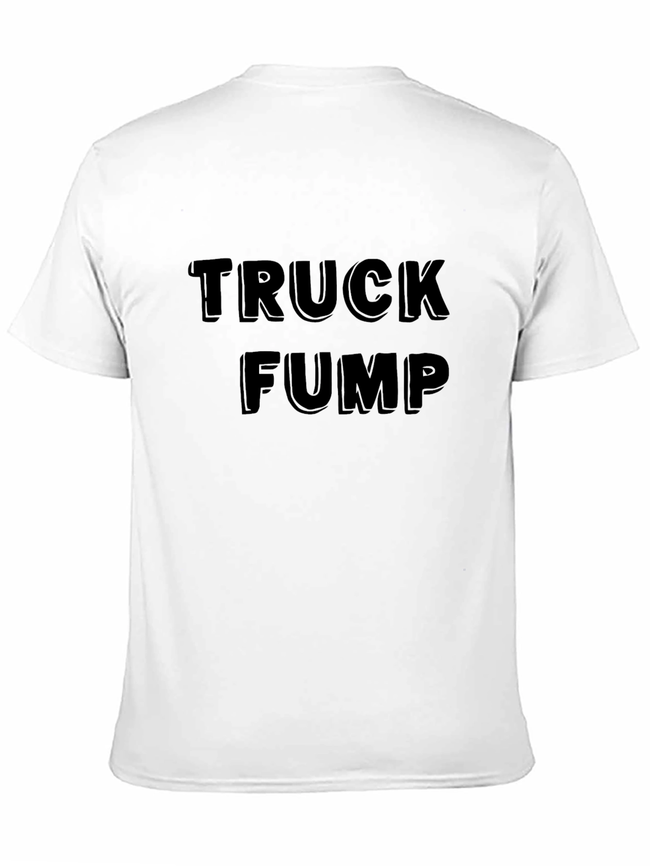 Black Truck Fump Funny Graphic Tee view 11