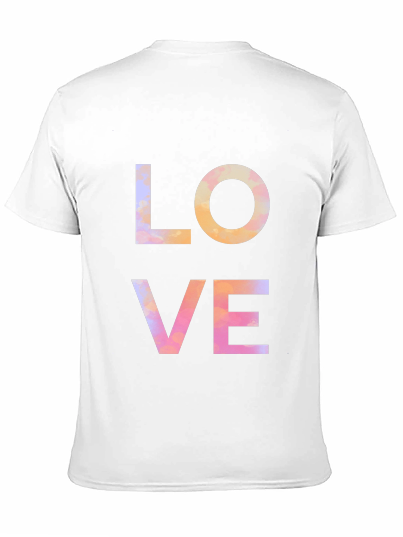 Black LOVE Graphic Black T-Shirt view 11