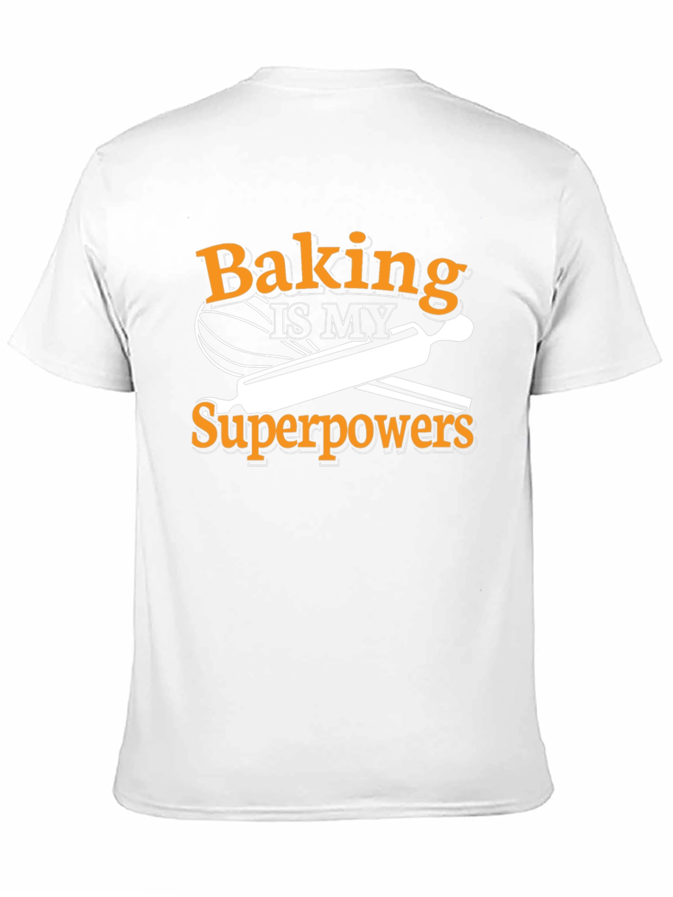 Black Baking Superpower T-Shirt - Black Cotton view 11